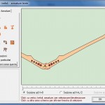 Input grafico della sezione in CAP Travi in c.a.p.